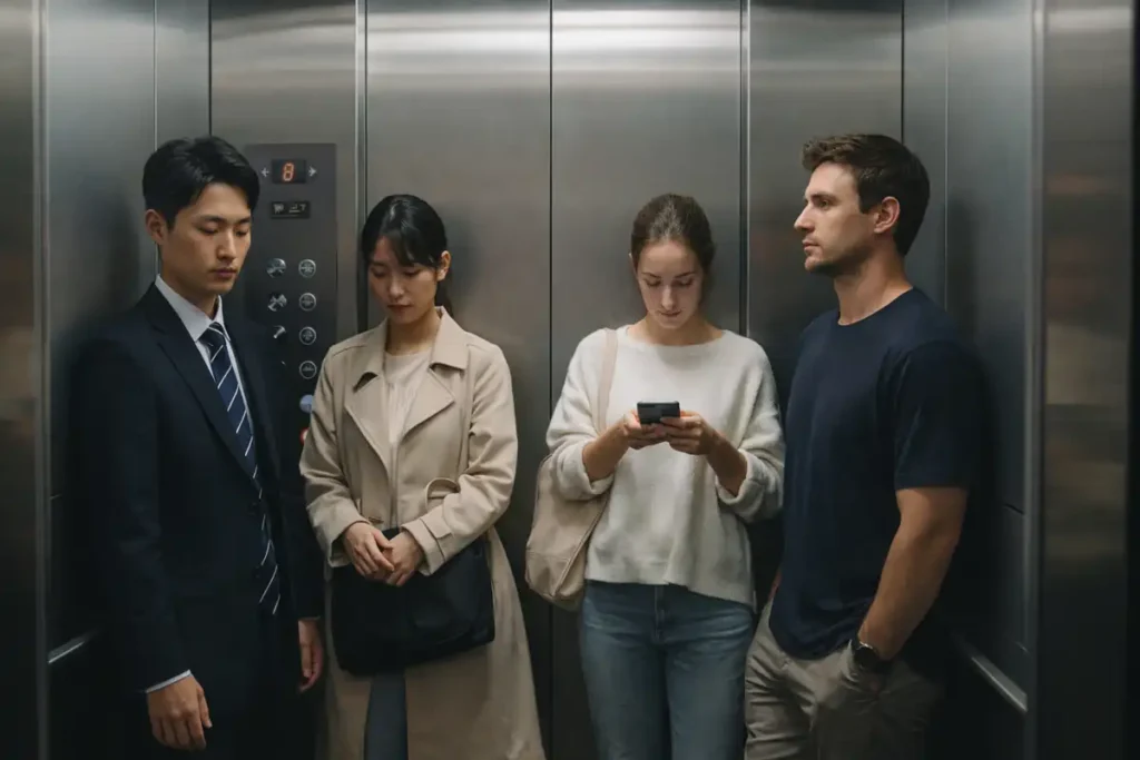 In Korea, people often read the relationship and the situation before they talk more