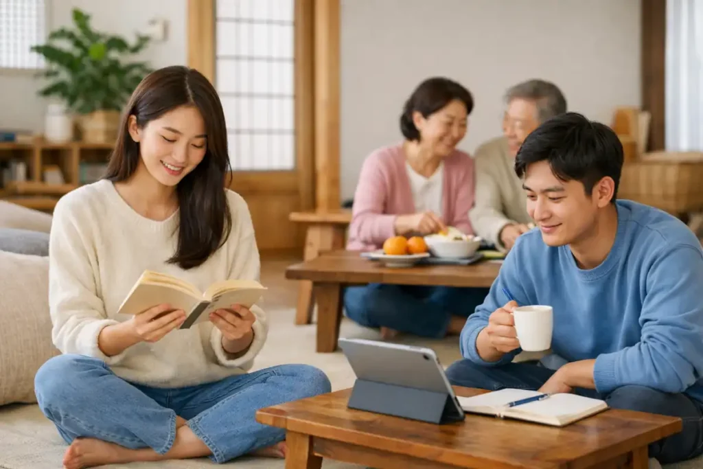 That is why many Koreans find shoes inside the home almost unthinkable